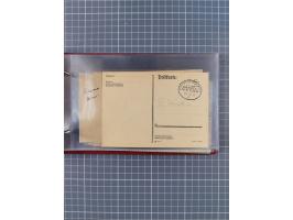 1906/33, Sammlung “DSP LINIE BREMEN-NEW YORK a-h” mit ca. 60 Briefen, Karten und GSK, dabei u.a. Ozean-Briefumschlag 1932 und