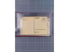 1906/33, Sammlung “DSP LINIE BREMEN-NEW YORK a-h” mit ca. 60 Briefen, Karten und GSK, dabei u.a. Ozean-Briefumschlag 1932 und