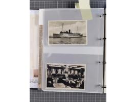 1920/40, Sammlung “Seedienst Ostpreussen” mit ca. 30 Briefen, Karten und GSK inkl. frühe Nebenstempel “Auf hoher See”, dabei 