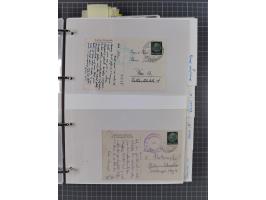 1920/40, Sammlung “Seedienst Ostpreussen” mit ca. 30 Briefen, Karten und GSK inkl. frühe Nebenstempel “Auf hoher See”, dabei 