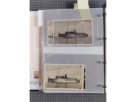 1920/40, Sammlung “Seedienst Ostpreussen” mit ca. 30 Briefen, Karten und GSK inkl. frühe Nebenstempel “Auf hoher See”, dabei 