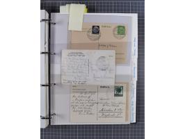 1920/40, Sammlung “Seedienst Ostpreussen” mit ca. 30 Briefen, Karten und GSK inkl. frühe Nebenstempel “Auf hoher See”, dabei 