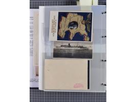 1920/40, Sammlung “Seedienst Ostpreussen” mit ca. 30 Briefen, Karten und GSK inkl. frühe Nebenstempel “Auf hoher See”, dabei 