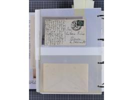 1920/40, Sammlung “Seedienst Ostpreussen” mit ca. 30 Briefen, Karten und GSK inkl. frühe Nebenstempel “Auf hoher See”, dabei 