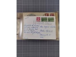 1853/1970 (ca.), interessante Sammlung “Schiffspost der Ostsee” mit Schwerpunkt bei den Anlandungsstempeln, ca 130 Briefe, Ka