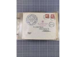 1853/1970 (ca.), interessante Sammlung “Schiffspost der Ostsee” mit Schwerpunkt bei den Anlandungsstempeln, ca 130 Briefe, Ka