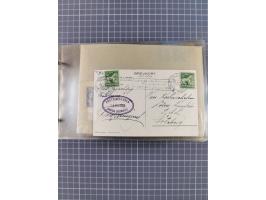 1853/1970 (ca.), interessante Sammlung “Schiffspost der Ostsee” mit Schwerpunkt bei den Anlandungsstempeln, ca 130 Briefe, Ka