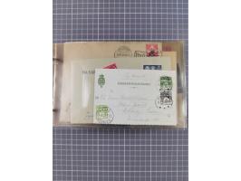 1853/1970 (ca.), interessante Sammlung “Schiffspost der Ostsee” mit Schwerpunkt bei den Anlandungsstempeln, ca 130 Briefe, Ka