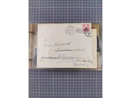 1853/1970 (ca.), interessante Sammlung “Schiffspost der Ostsee” mit Schwerpunkt bei den Anlandungsstempeln, ca 130 Briefe, Ka