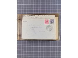 1853/1970 (ca.), interessante Sammlung “Schiffspost der Ostsee” mit Schwerpunkt bei den Anlandungsstempeln, ca 130 Briefe, Ka