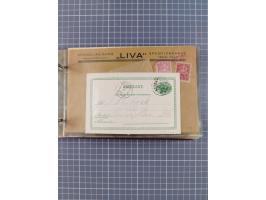 1853/1970 (ca.), interessante Sammlung “Schiffspost der Ostsee” mit Schwerpunkt bei den Anlandungsstempeln, ca 130 Briefe, Ka