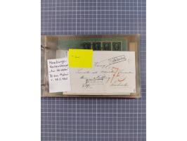 1853/1970 (ca.), interessante Sammlung “Schiffspost der Ostsee” mit Schwerpunkt bei den Anlandungsstempeln, ca 130 Briefe, Ka