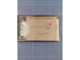 1853/1970 (ca.), interessante Sammlung “Schiffspost der Ostsee” mit Schwerpunkt bei den Anlandungsstempeln, ca 130 Briefe, Ka