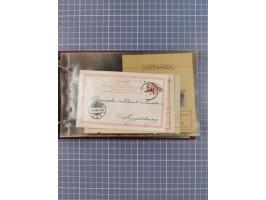 1853/1970 (ca.), interessante Sammlung “Schiffspost der Ostsee” mit Schwerpunkt bei den Anlandungsstempeln, ca 130 Briefe, Ka