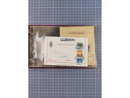 1853/1970 (ca.), interessante Sammlung “Schiffspost der Ostsee” mit Schwerpunkt bei den Anlandungsstempeln, ca 130 Briefe, Ka