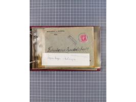 1853/1970 (ca.), interessante Sammlung “Schiffspost der Ostsee” mit Schwerpunkt bei den Anlandungsstempeln, ca 130 Briefe, Ka