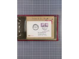 1853/1970 (ca.), interessante Sammlung “Schiffspost der Ostsee” mit Schwerpunkt bei den Anlandungsstempeln, ca 130 Briefe, Ka