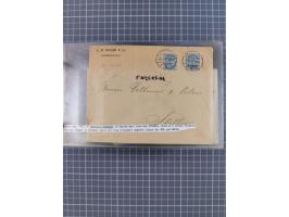 1853/1970 (ca.), interessante Sammlung “Schiffspost der Ostsee” mit Schwerpunkt bei den Anlandungsstempeln, ca 130 Briefe, Ka