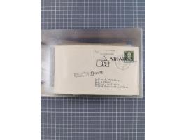 1853/1970 (ca.), interessante Sammlung “Schiffspost der Ostsee” mit Schwerpunkt bei den Anlandungsstempeln, ca 130 Briefe, Ka