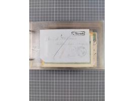 1853/1970 (ca.), interessante Sammlung “Schiffspost der Ostsee” mit Schwerpunkt bei den Anlandungsstempeln, ca 130 Briefe, Ka