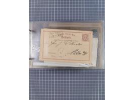 1853/1970 (ca.), interessante Sammlung “Schiffspost der Ostsee” mit Schwerpunkt bei den Anlandungsstempeln, ca 130 Briefe, Ka