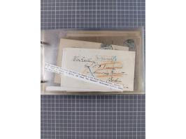 1853/1970 (ca.), interessante Sammlung “Schiffspost der Ostsee” mit Schwerpunkt bei den Anlandungsstempeln, ca 130 Briefe, Ka