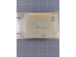 1853/1970 (ca.), interessante Sammlung “Schiffspost der Ostsee” mit Schwerpunkt bei den Anlandungsstempeln, ca 130 Briefe, Ka