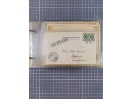 1853/1970 (ca.), interessante Sammlung “Schiffspost der Ostsee” mit Schwerpunkt bei den Anlandungsstempeln, ca 130 Briefe, Ka