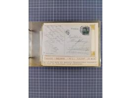 1853/1970 (ca.), interessante Sammlung “Schiffspost der Ostsee” mit Schwerpunkt bei den Anlandungsstempeln, ca 130 Briefe, Ka