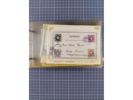 1853/1970 (ca.), interessante Sammlung “Schiffspost der Ostsee” mit Schwerpunkt bei den Anlandungsstempeln, ca 130 Briefe, Ka