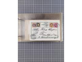 1853/1970 (ca.), interessante Sammlung “Schiffspost der Ostsee” mit Schwerpunkt bei den Anlandungsstempeln, ca 130 Briefe, Ka