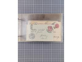 1853/1970 (ca.), interessante Sammlung “Schiffspost der Ostsee” mit Schwerpunkt bei den Anlandungsstempeln, ca 130 Briefe, Ka