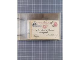 1853/1970 (ca.), interessante Sammlung “Schiffspost der Ostsee” mit Schwerpunkt bei den Anlandungsstempeln, ca 130 Briefe, Ka