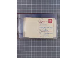 1853/1970 (ca.), interessante Sammlung “Schiffspost der Ostsee” mit Schwerpunkt bei den Anlandungsstempeln, ca 130 Briefe, Ka