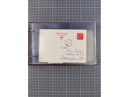 1853/1970 (ca.), interessante Sammlung “Schiffspost der Ostsee” mit Schwerpunkt bei den Anlandungsstempeln, ca 130 Briefe, Ka