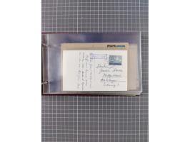 1853/1970 (ca.), interessante Sammlung “Schiffspost der Ostsee” mit Schwerpunkt bei den Anlandungsstempeln, ca 130 Briefe, Ka