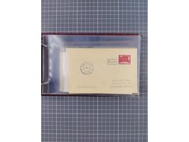 1853/1970 (ca.), interessante Sammlung “Schiffspost der Ostsee” mit Schwerpunkt bei den Anlandungsstempeln, ca 130 Briefe, Ka