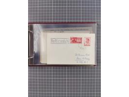 1853/1970 (ca.), interessante Sammlung “Schiffspost der Ostsee” mit Schwerpunkt bei den Anlandungsstempeln, ca 130 Briefe, Ka