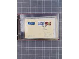 1853/1970 (ca.), interessante Sammlung “Schiffspost der Ostsee” mit Schwerpunkt bei den Anlandungsstempeln, ca 130 Briefe, Ka