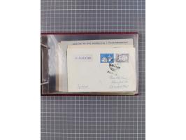 1853/1970 (ca.), interessante Sammlung “Schiffspost der Ostsee” mit Schwerpunkt bei den Anlandungsstempeln, ca 130 Briefe, Ka