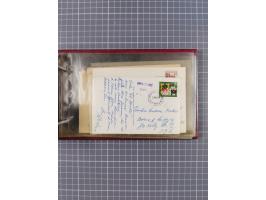 1853/1970 (ca.), interessante Sammlung “Schiffspost der Ostsee” mit Schwerpunkt bei den Anlandungsstempeln, ca 130 Briefe, Ka