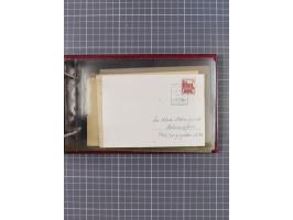 1853/1970 (ca.), interessante Sammlung “Schiffspost der Ostsee” mit Schwerpunkt bei den Anlandungsstempeln, ca 130 Briefe, Ka