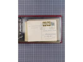 1853/1970 (ca.), interessante Sammlung “Schiffspost der Ostsee” mit Schwerpunkt bei den Anlandungsstempeln, ca 130 Briefe, Ka