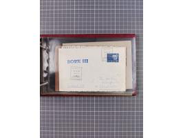 1853/1970 (ca.), interessante Sammlung “Schiffspost der Ostsee” mit Schwerpunkt bei den Anlandungsstempeln, ca 130 Briefe, Ka