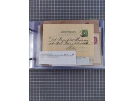 Norwegen: 1885/1934, Sammlung “Nummern-Stempel der Schiffspost ex 17/837” mit über 40 Briefen, Karten und GSK sowie einigen l