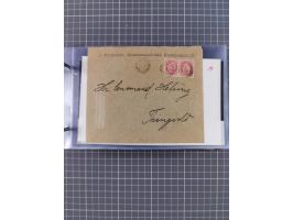 Norwegen: 1885/1934, Sammlung “Nummern-Stempel der Schiffspost ex 17/837” mit über 40 Briefen, Karten und GSK sowie einigen l