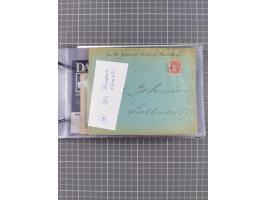 Norwegen: 1885/1934, Sammlung “Nummern-Stempel der Schiffspost ex 17/837” mit über 40 Briefen, Karten und GSK sowie einigen l