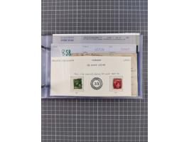 Norwegen: 1885/1934, Sammlung “Nummern-Stempel der Schiffspost ex 17/837” mit über 40 Briefen, Karten und GSK sowie einigen l