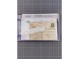 Norwegen: 1885/1934, Sammlung “Nummern-Stempel der Schiffspost ex 17/837” mit über 40 Briefen, Karten und GSK sowie einigen l