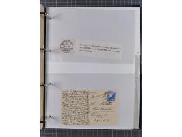 1924/36, Sammlung “DSP LINIE HAMBURG-OSTAFRIKA A-E +a-c” mit 24 Briefen, Karten und GSK, dabei u.a. zwei R-Briefe, dazu Forsc